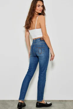 Jeans^Five Jeans 200 Karen Jeans Slim Medium Blue