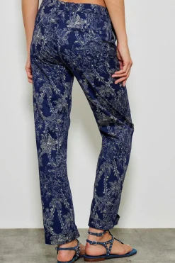 Pantalons^Five Jeans 554 Lavina Pant Droit Toile De Jouy