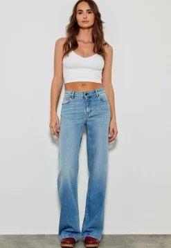 Jeans^Five Jeans 702 Leslie Jeans Large Light Blue