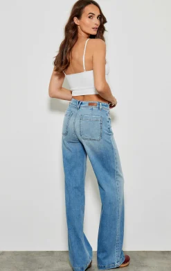 Jeans^Five Jeans 702 Leslie Jeans Large Light Blue