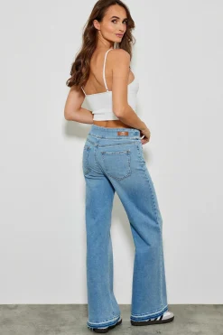 Jeans^Five Jeans 702 Lou Jeans Large Light Blue
