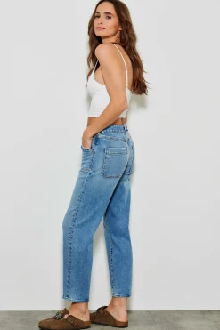 Jeans^Five Jeans 702 Lourdes Jeans Large Light Blue