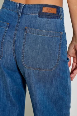 Jeans^Five Jeans 657 Lucia Jeans Large Blue