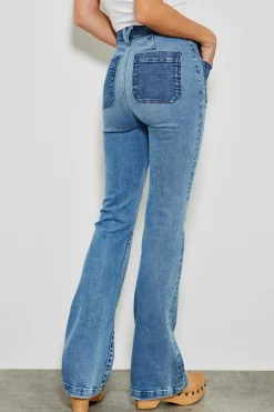 Jeans^Five Jeans 702 Luna Jeans Flare Light Blue