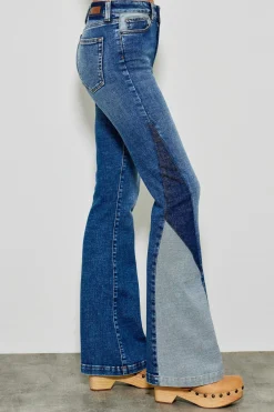 Jeans^Five Jeans 331 Monica Jeans Flare Medium Blue