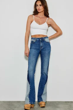 Jeans^Five Jeans 331 Monica Jeans Flare Medium Blue