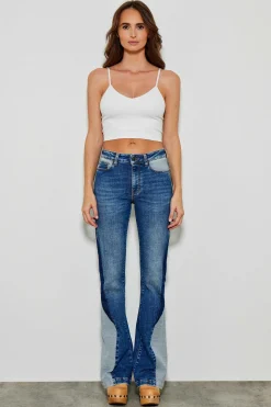 Jeans^Five Jeans 331 Monica Jeans Flare Medium Blue