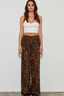 Pantalons^Five Jeans 739 Nessy Pantalon Fluide Leopard