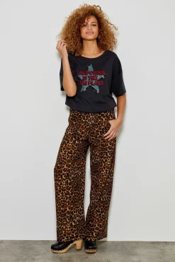 Pantalons^Five Jeans 739 Nessy Pantalon Fluide Leopard