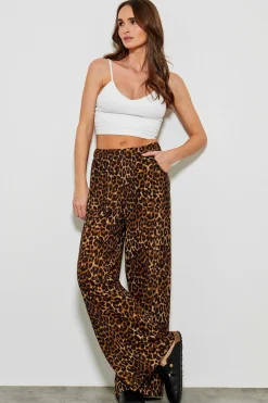 Pantalons^Five Jeans 739 Nessy Pantalon Fluide Leopard