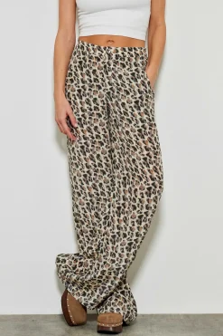 Pantalons^Five Jeans 158 Ninon Pantalon Fluide Leopard
