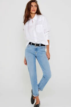Jeans^Five Jeans 702 Tara Jeans Boyfit Light Blue