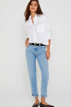 Jeans^Five Jeans 702 Tara Jeans Boyfit Light Blue
