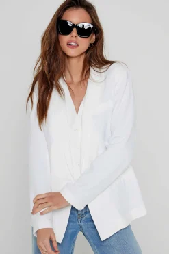City^Five Jeans Blazer Viola White