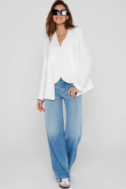 City^Five Jeans Blazer Viola White