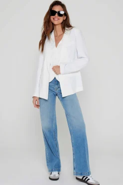 City^Five Jeans Blazer Viola White