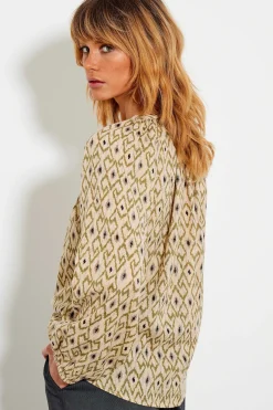 Chemises Et Blouses^Five Jeans Blouse Biche Kaki