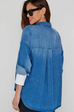 Chemises Et Blouses^Five Jeans Chemise Cecilia Blue