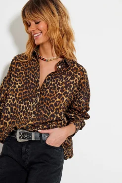 Chemises Et Blouses^Five Jeans Chemise Channel Leopard