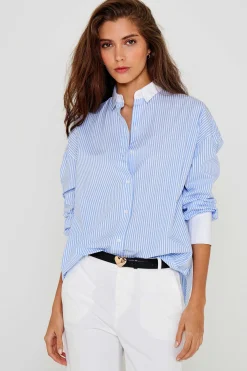 Chemises Et Blouses^Five Jeans Chemise Channel Blue