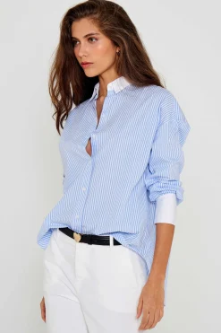 Chemises Et Blouses^Five Jeans Chemise Channel Blue