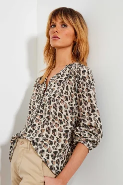 Chemises Et Blouses^Five Jeans Chemise Conrad Leopard