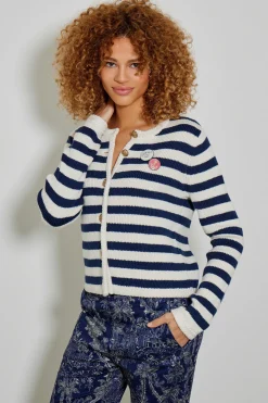 Pulls^Five Jeans Gilet Sunset Navy