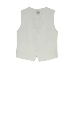 Vestes^Five Jeans Gilet Volia White