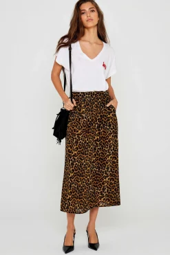 Jupes^Five Jeans Jupe Josy Leopard