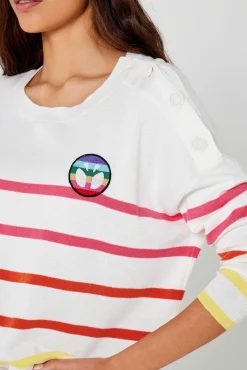 Pulls^Five Jeans Pull Arc En Ciel