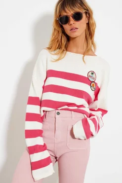 Pulls^Five Jeans Pull Mariniere