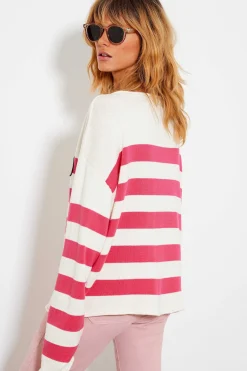Pulls^Five Jeans Pull Mariniere