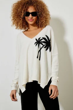 Pulls^Five Jeans Pull Palmier