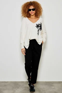 Pulls^Five Jeans Pull Palmier