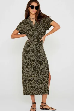 Robes^Five Jeans Robe Leopard