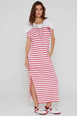 Robes^Five Jeans Robe Mariniere