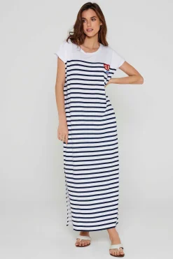 Robes^Five Jeans Robe Mariniere
