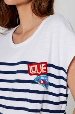 Robes^Five Jeans Robe Mariniere