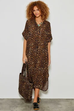 Robes^Five Jeans Robe Renee Leopard