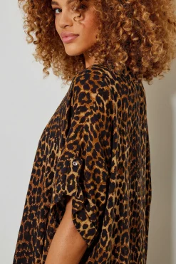 Robes^Five Jeans Robe Renee Leopard