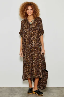 Robes^Five Jeans Robe Renee Leopard