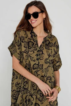 Robes^Five Jeans Robe Renee Fleurs