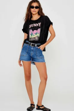 Shorts^Five Jeans Short Samuela Blue