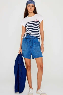 Shorts^Five Jeans Short Steevy Blue