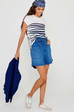 Shorts^Five Jeans Short Steevy Blue