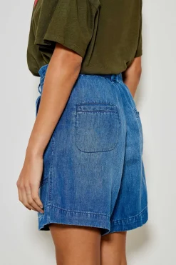 Shorts^Five Jeans Short Steevy Blue