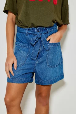 Shorts^Five Jeans Short Steevy Blue