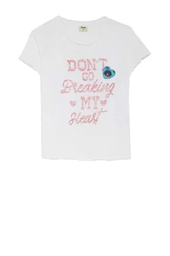 Tee-Shirts^Five Jeans Tee-Shirt Breaking My Heart White