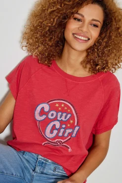 Tee-Shirts^Five Jeans Tee-Shirt Cow Girl