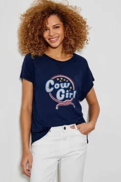 Tee-Shirts^Five Jeans Tee-Shirt Cow Girl